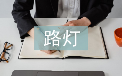 路燈監(jiān)控維修一體化管理研究