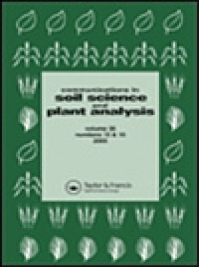 Communications In Soil Science And Plant Analysis雜志