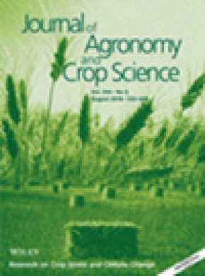 Journal Of Agronomy And Crop Science雜志