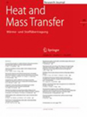 Heat And Mass Transfer雜志