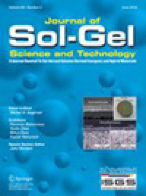 Journal Of Sol-gel Science And Technology雜志