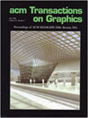 Acm Transactions On Graphics雜志