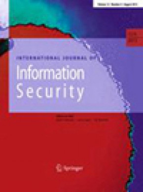 International Journal Of Information Security雜志