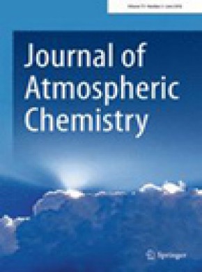 Journal Of Atmospheric Chemistry雜志