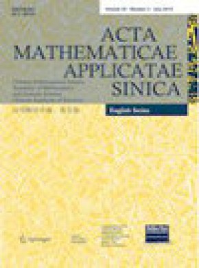 Acta Mathematicae Applicatae Sinica-english Series雜志