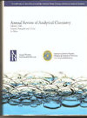 Annual Review Of Analytical Chemistry雜志