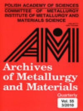 Archives Of Metallurgy And Materials雜志