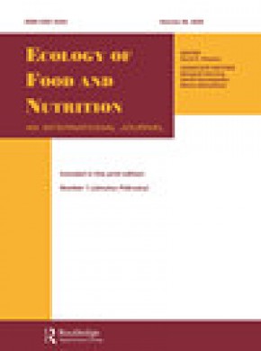 Ecology Of Food And Nutrition雜志