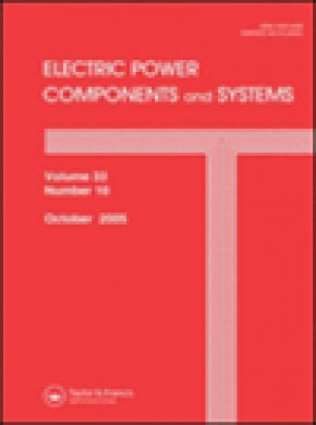 Electric Power Components And Systems雜志