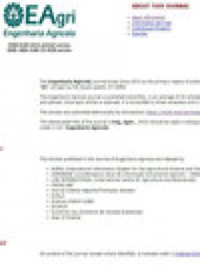 Engenharia Agricola雜志