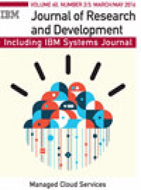 Ibm Journal Of Research And Development雜志