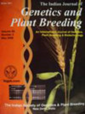 Indian Journal Of Genetics And Plant Breeding雜志
