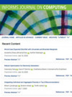 Informs Journal On Computing雜志
