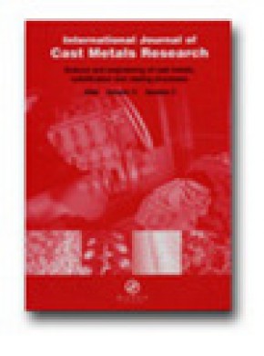 International Journal Of Cast Metals Research雜志