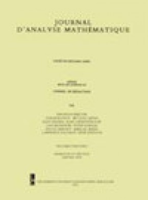 Journal D Analyse Mathematique