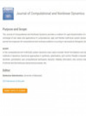Journal Of Computational And Nonlinear Dynamics雜志