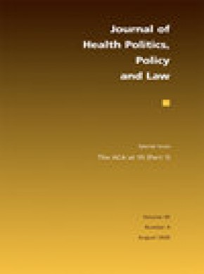 Journal Of Health Politics Policy And Law雜志