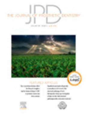 Journal Of Prosthetic Dentistry雜志