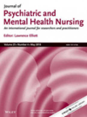 Journal Of Psychiatric And Mental Health Nursing雜志