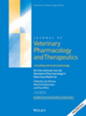 Journal Of Veterinary Pharmacology And Therapeutics雜志