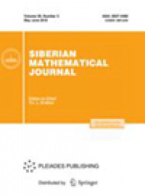 Siberian Mathematical Journal