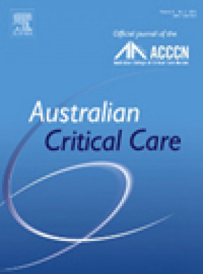 Australian Critical Care雜志