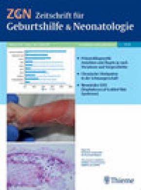 Zeitschrift Fur Geburtshilfe Und Neonatologie雜志