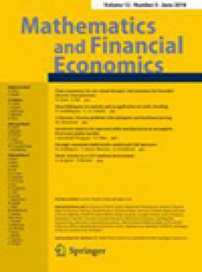 Mathematics And Financial Economics