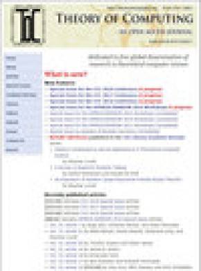 Theory Of Computing雜志