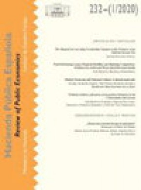 Hacienda Publica Espanola-review Of Public Economics