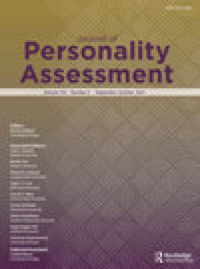 Journal Of Personality Assessment雜志