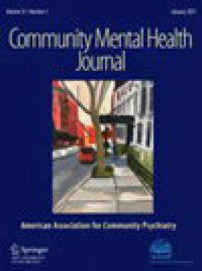Community Mental Health Journal雜志