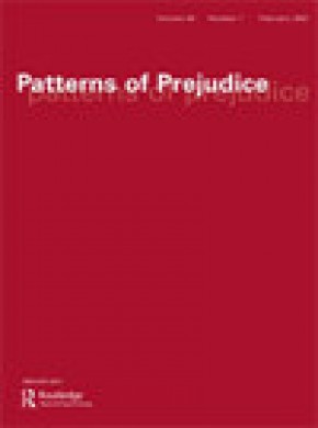 Patterns Of Prejudice雜志