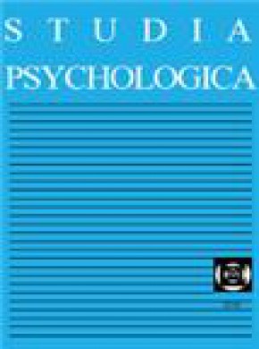 Studia Psychologica雜志