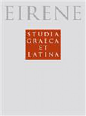 Eirene-studia Graeca Et Latina雜志