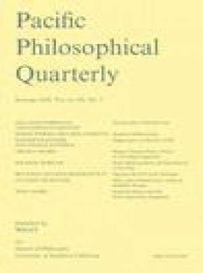 Pacific Philosophical Quarterly雜志