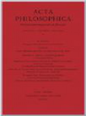 Acta Philosophica