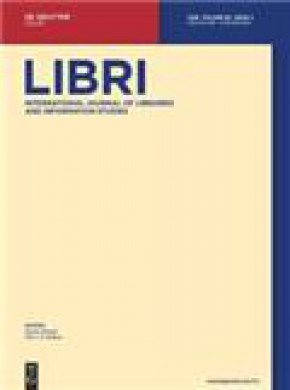 Libri-international Journal Of Libraries And Information Studies雜志