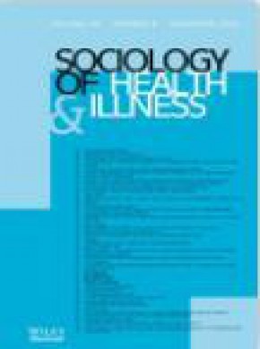Sociology Of Health & Illness雜志