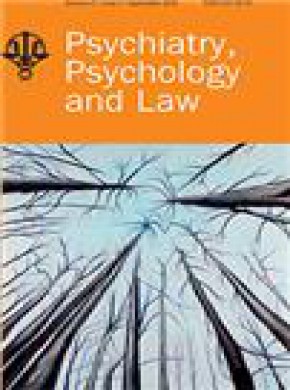 Psychiatry Psychology And Law雜志