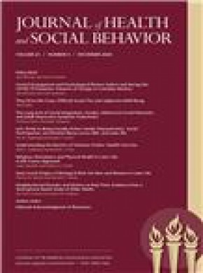 Journal Of Health And Social Behavior雜志