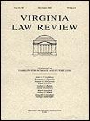 Virginia Law Review雜志