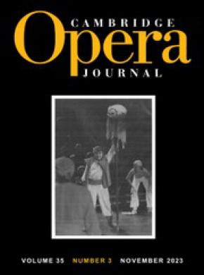 Cambridge Opera Journal雜志