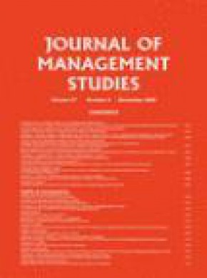 Journal Of Management Studies雜志