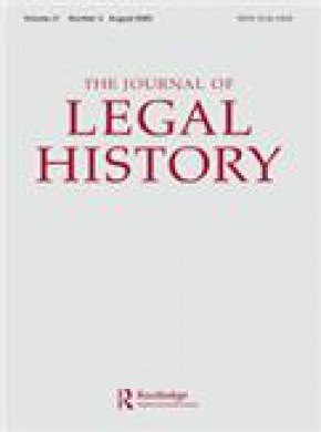 Journal Of Legal History