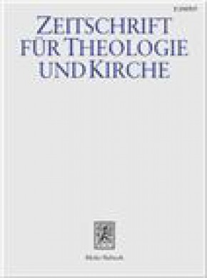 Zeitschrift Fur Theologie Und Kirche雜志