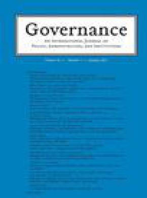 Governance-an International Journal Of Policy Administration And Institutions雜志