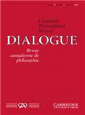 Dialogue-canadian Philosophical Review雜志