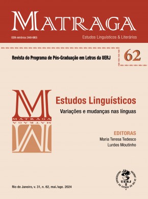 Matraga-estudos Linguisticos E Literario雜志